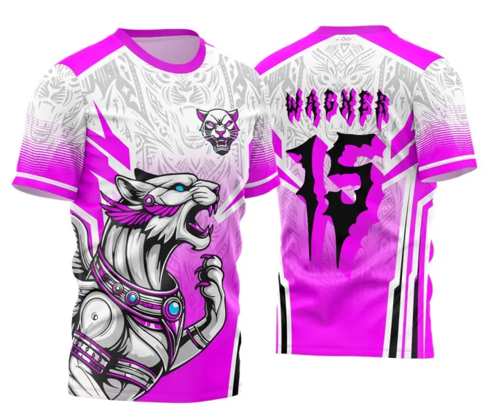 Arte Vetor Camisa de Interclasse Pantera Divina 2024 - 2025