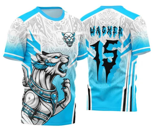 Arte Vetor Camisa de Interclasse Pantera Divina 2024 - 2025