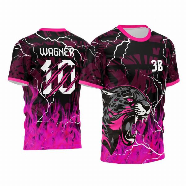 Arte Vetor Camisa de Interclasse Pantera Rosa 2025