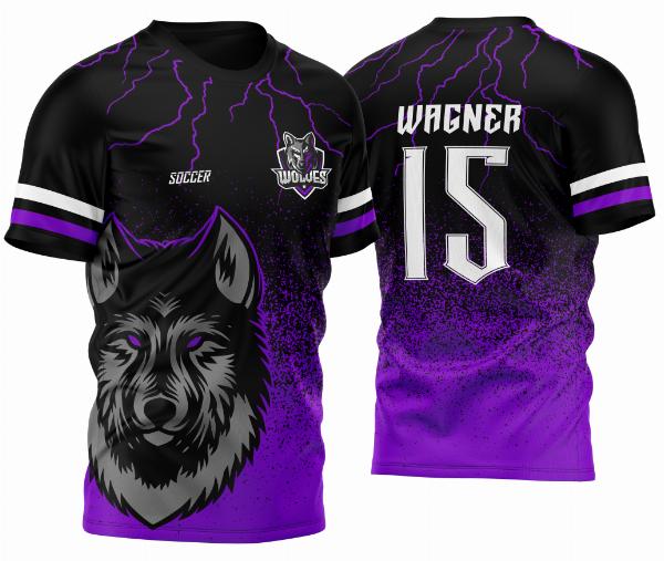  Arte Vetor Camisa para InterClasse Lobo Particulas Ataque 2023