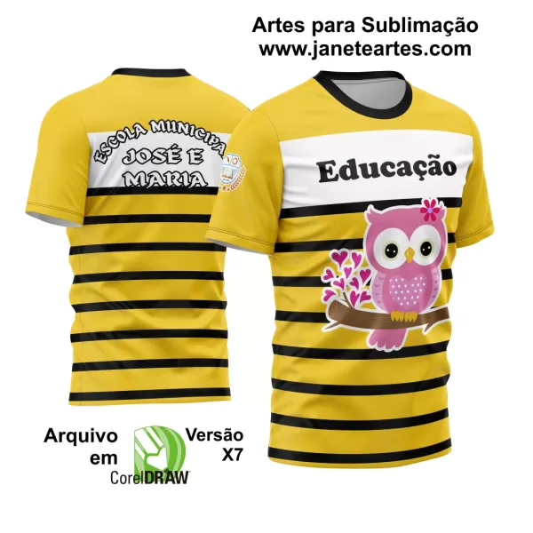 Arte Vetor Estampa Template Camisa Professora - Professor 2024 Modelo 10