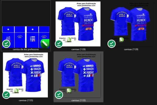 Arte Vetor Estampa Template Camisa Professora - Professor 2024 Modelo 12