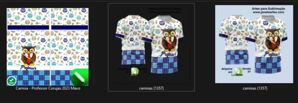 Arte Vetor Estampa Template Camisa Professora - Professor 2024 Modelo 30