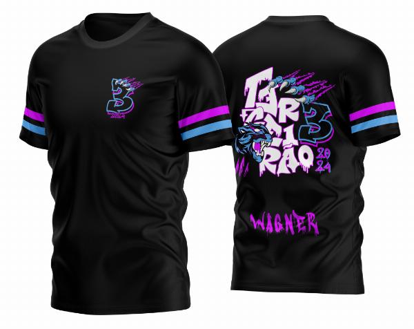 Arte Vetor Template Camisa Terceirão Pantera Negra 2024