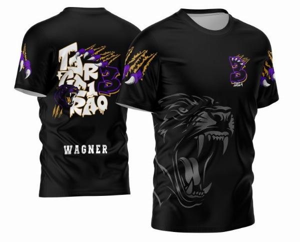 Arte Vetor Template Camisa Terceirão Pantera Negra 2024 Modelo 02