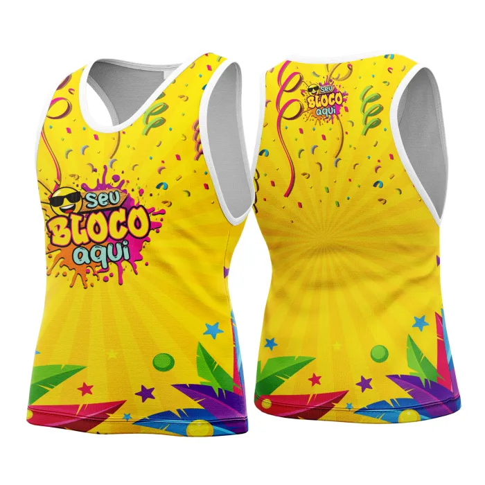 Camisa Abadá Carnaval Personalizada 2026