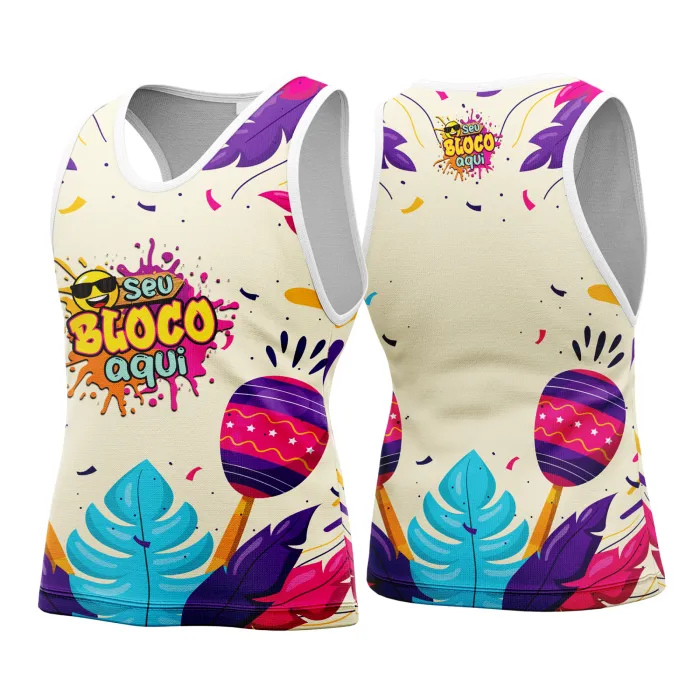 Camisa Abadá Carnaval Personalizada 2026