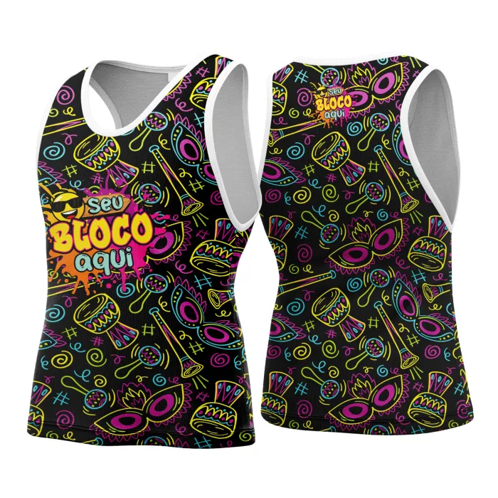 Camisa Abadá Carnaval Personalizada 2026