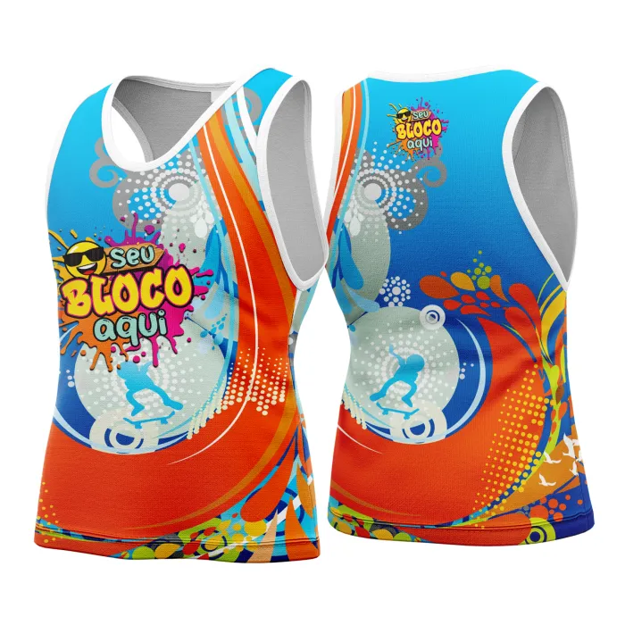 Camisa Abadá Carnaval Personalizada 2026