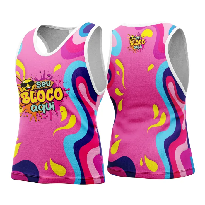 Camisa Abadá Carnaval Personalizada 2026