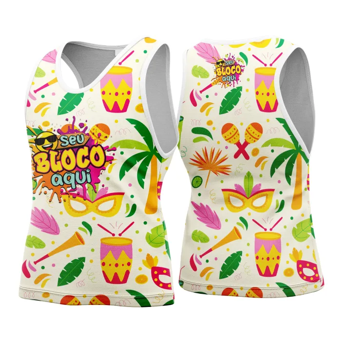 Camisa Abadá Carnaval Personalizada 2026