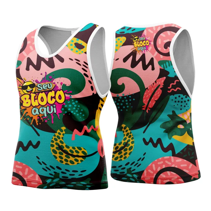 Camisa Abadá Carnaval Personalizada 2026