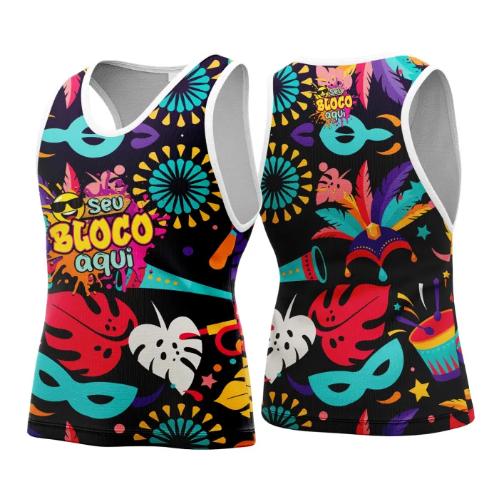 Camisa Abadá Carnaval Personalizada 2026