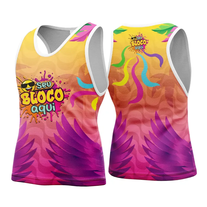 Camisa Abadá Carnaval Personalizada 2026