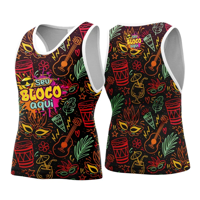 Camisa Abadá Carnaval Personalizada 2026