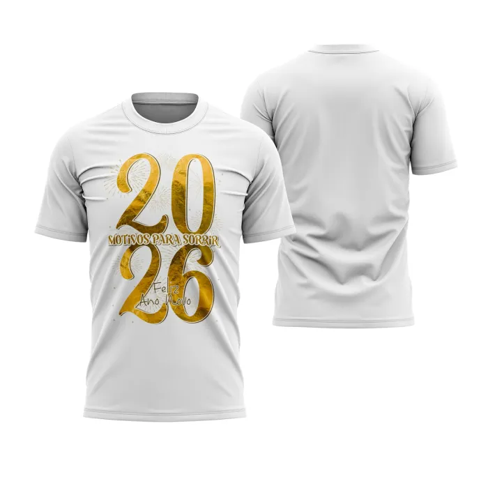 Camisa Ano Novo 2026 – Estilo e Energia para o Reveillon 2026