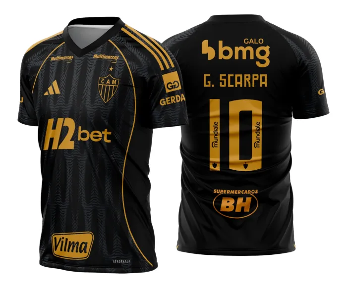 Camisa Atlético MG Terceira 2025 2026