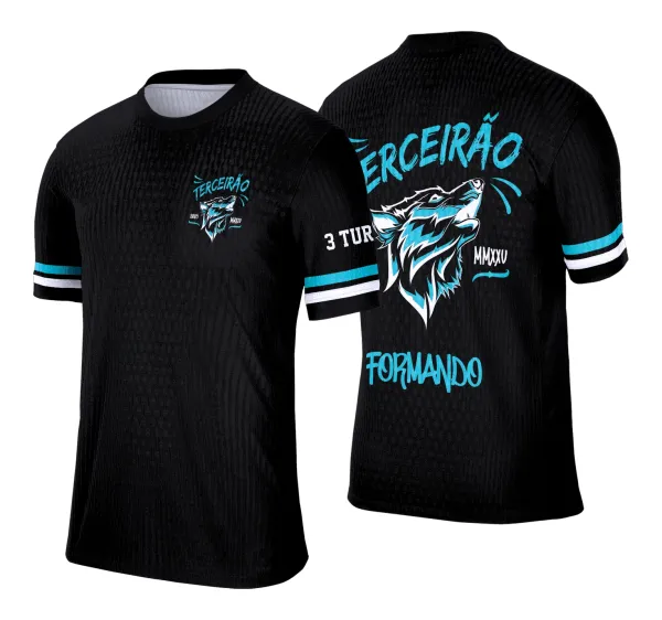 Camisa Concluintes Terceirão 2026 Lobo Azul