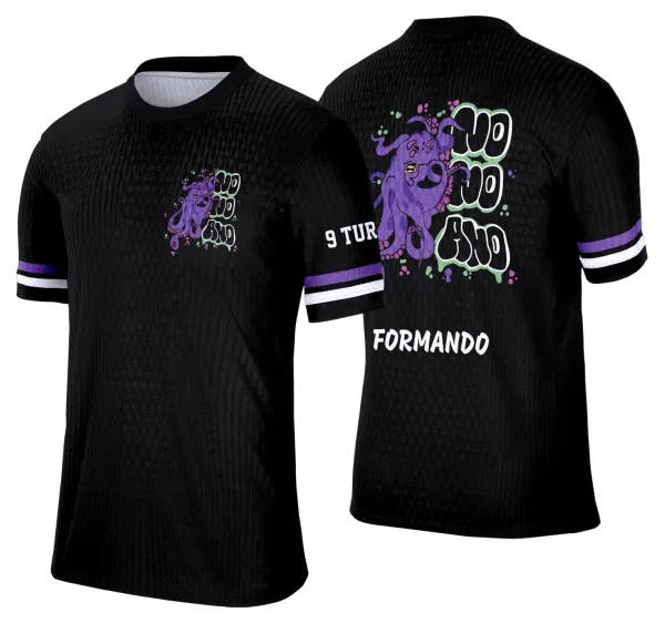 Camisa Formandos Nono Ano 2026: Polvo Roxo