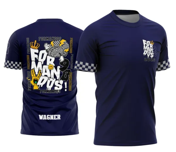 Camisa Formandos Nono Ano Coroa