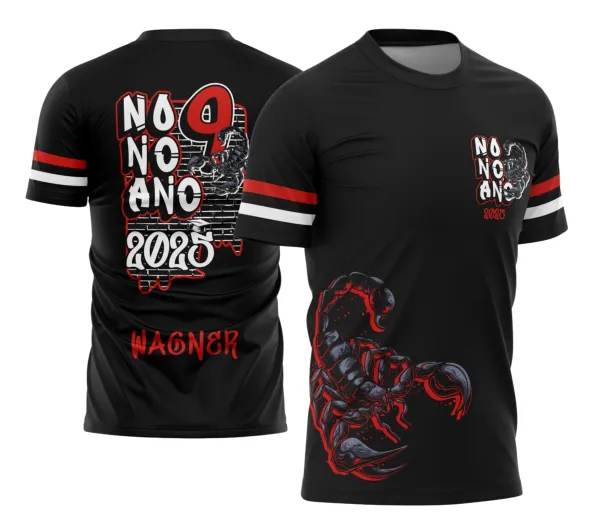 Camisa Formandos Nono Ano Graffite Escorpião