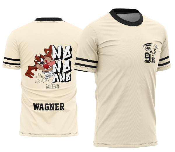 Camisa Formandos Nono Ano Graffite Taz Mania