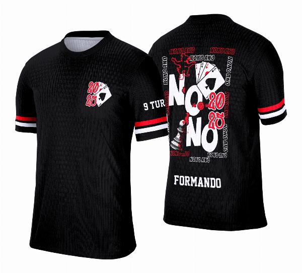 Camisa Formandos Nono Ano Xadrez