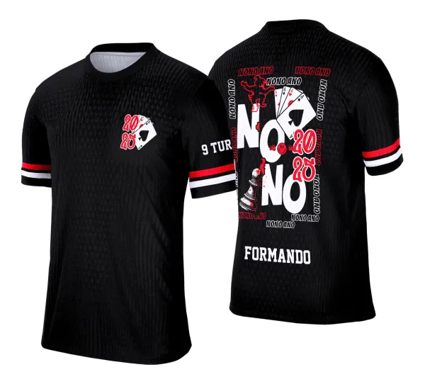 Camisa Formandos Nono Ano Xadrez