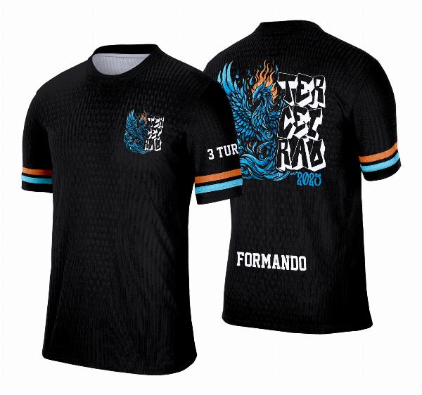 Camisa Formandos Terceirão Fênix Azul