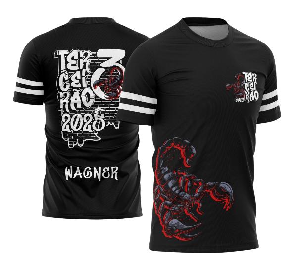 Camisa Formandos Terceirão Graffite de Rua Escorpião