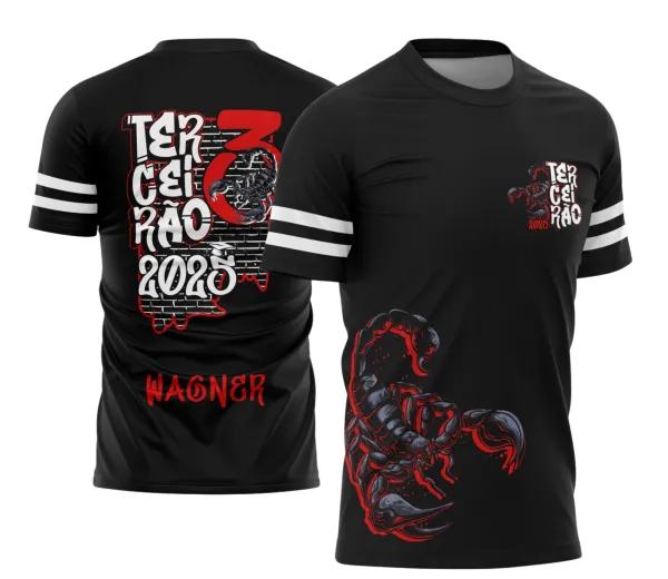 Camisa Formandos Terceirão Graffite de Rua Escorpião