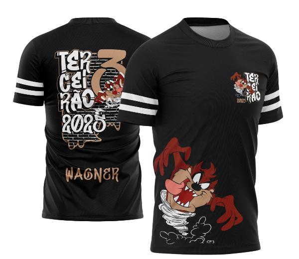 Camisa Formandos Terceirão Graffite de Rua Taz Mania