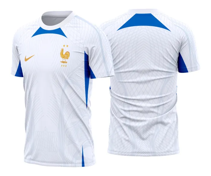 Arte Vetor Camisa França Treino III 2022 - 2023