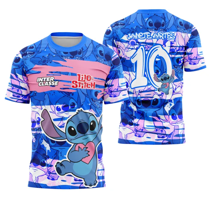 Camisa Futebol Interclasse Stitch 2025