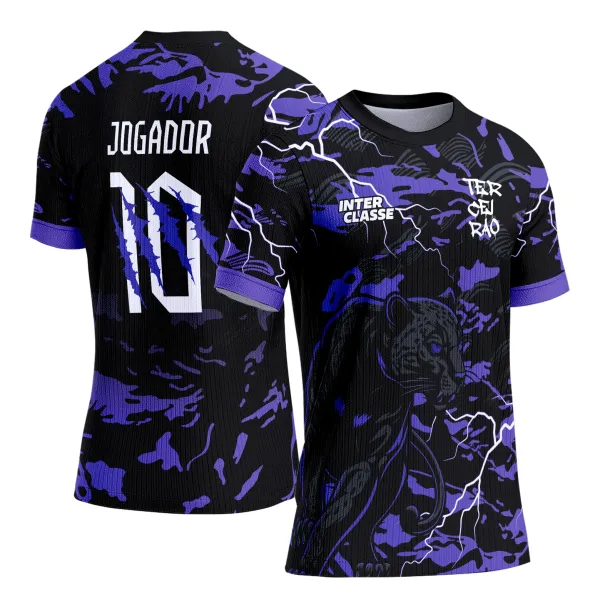 Camisa Interclasse Pantera Roxa - Arte Vetor