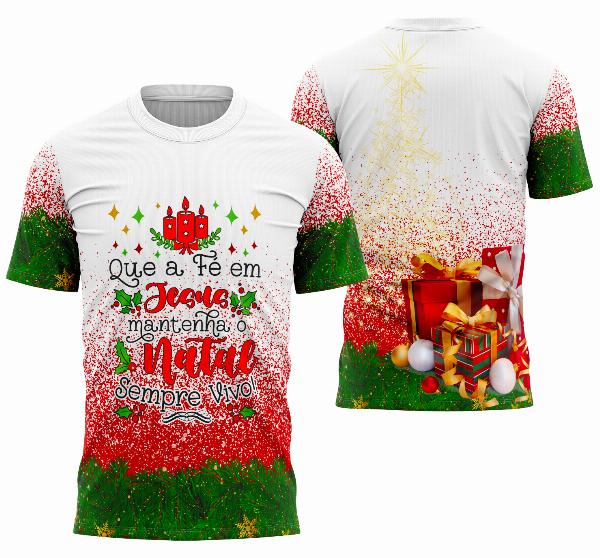 Camisa Natal 2025 Modelo 18
