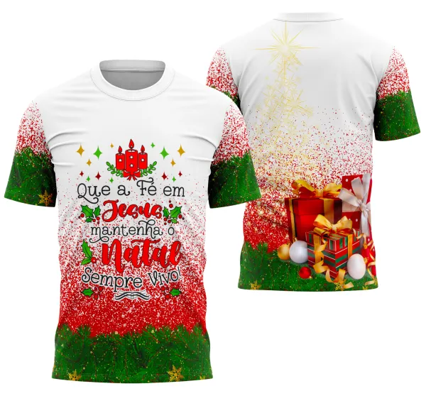 Camisa Natal 2025 Modelo 18