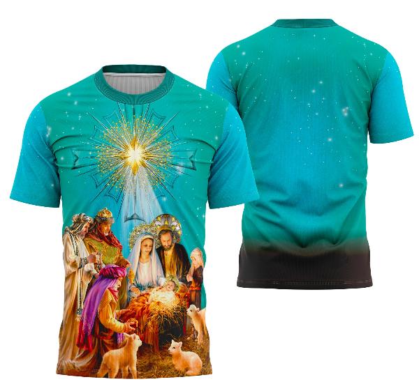 Camisa Natal Sagrada Família 2025 Modelo 02