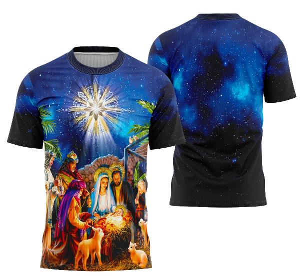 Camisa Natal Sagrada Família 2025 Modelo 03