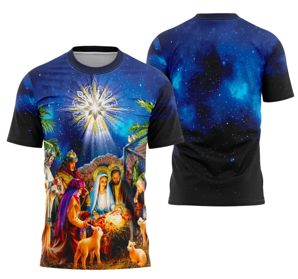 Camisa Natal Sagrada Família 2025 Modelo 03