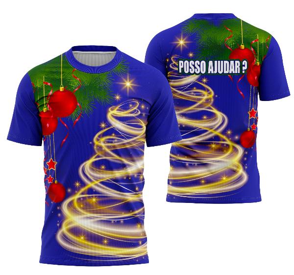 Camisa Natalina Natal em Família 2025 Modelo 05