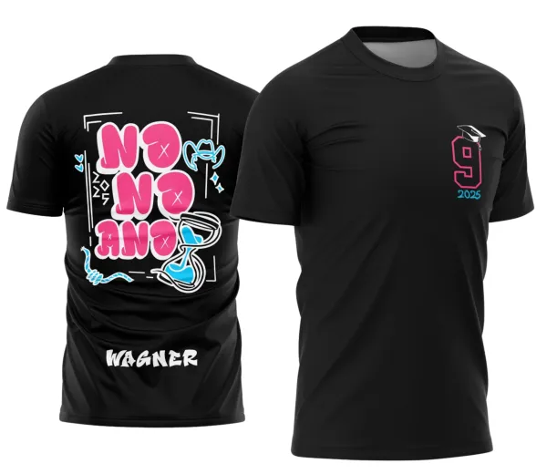 Camisa Nono Ano 2026 Ampulheta