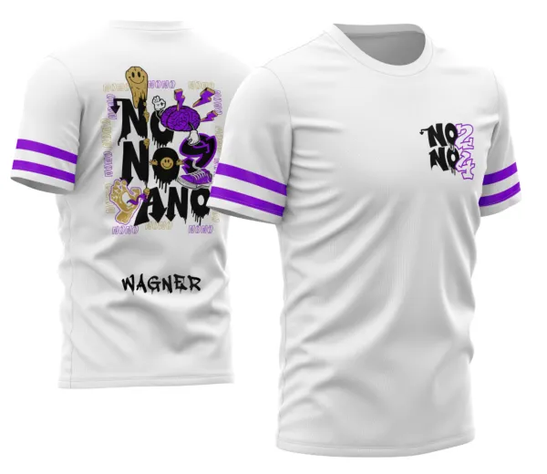 Camisa Nono Ano 2026 Derretendo Cor Branca M2