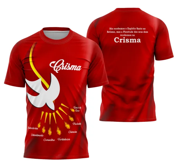 Camisa Religião Crisma
