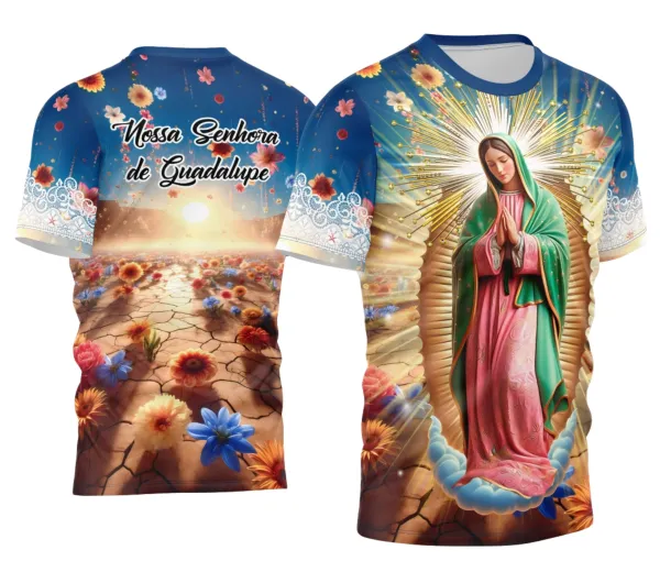 Camisa Religião Nossa Senhora de Guadalupe
