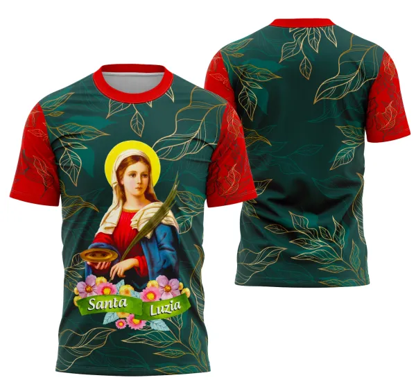 Camisa Religião Santa Luzia Modelo 03