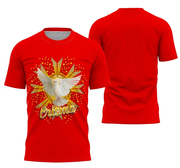Camisa Religiosa Crisma Religião