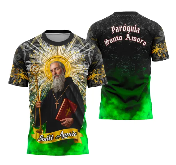 Camisa Santo Amaro Estampa Religião
