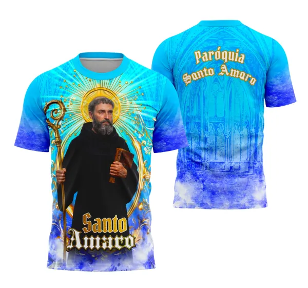 Camisa Santo Amaro Estampa Religião