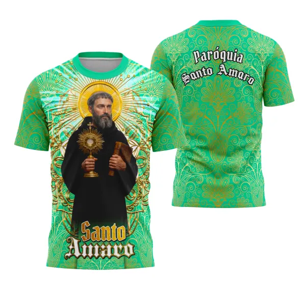 Camisa Santo Amaro Estampa Religião